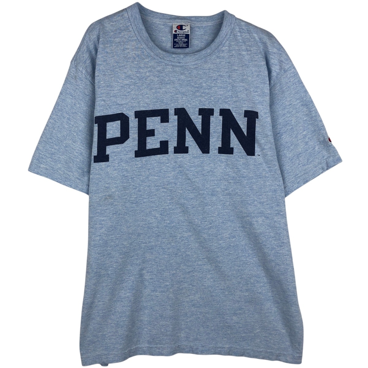 古着 90年代 チャンピオン Champion AUTHENTIC ATHLETIC APPAREL PENN ペンシルベニア大学 カレッジTシャツ メンズL相当 ヴィンテージ/eaa638940