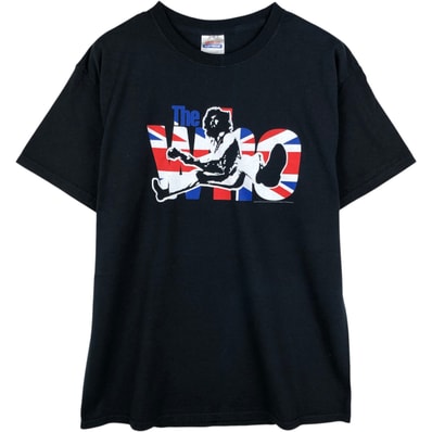 古着 ヘインズ Hanes THE WHO ザフー バンドTシャツ バンT メンズL相当/eaa647060