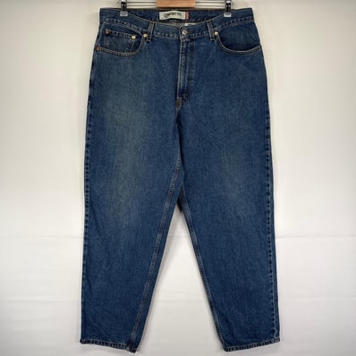 古着 リーバイス Levi's デニム パンツ Gパン 5ポケット ジッパーフライ 560 大きいサイズ テーパード W38 L34 ブルー系 メンズ