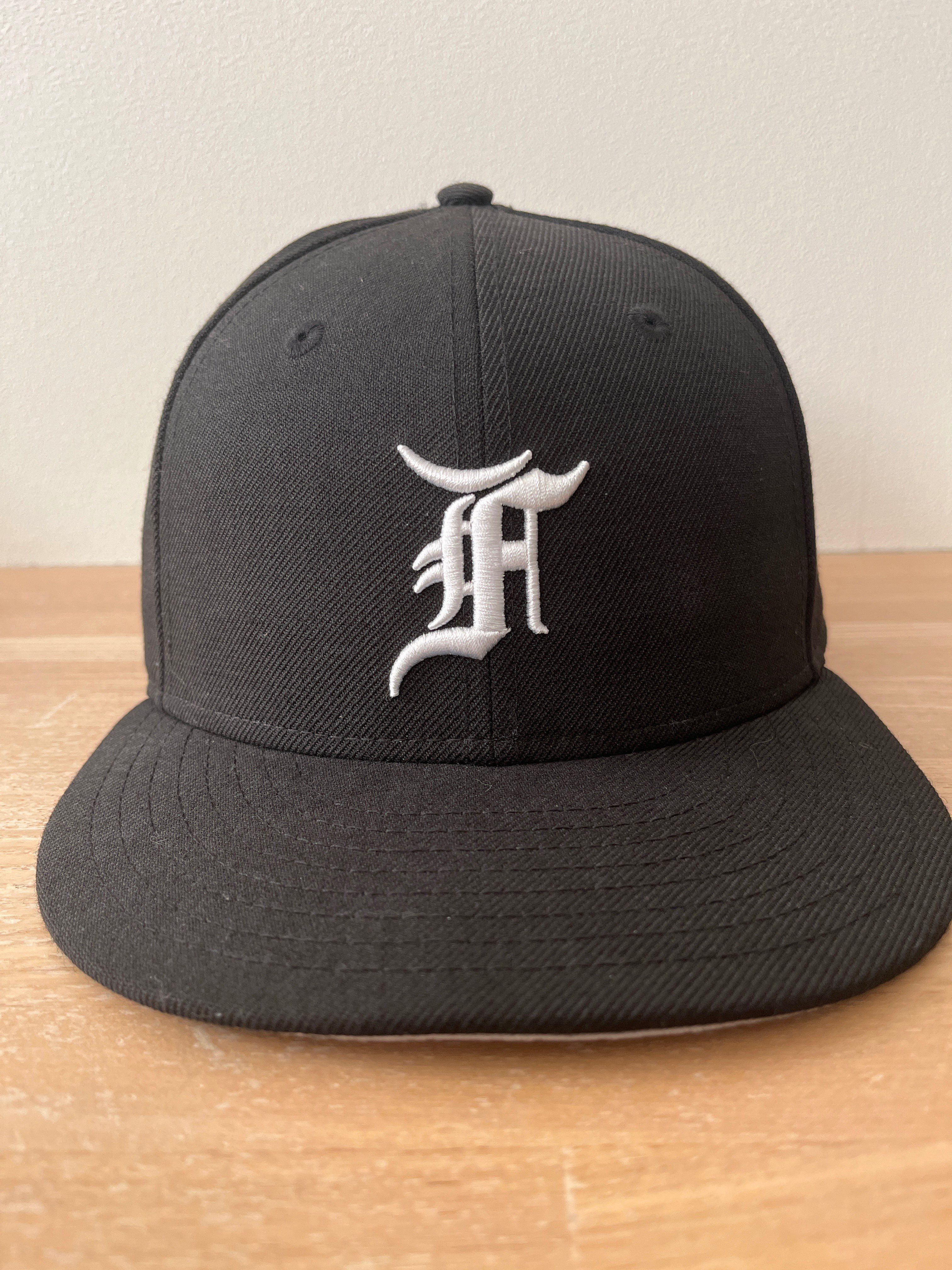 FEAR OF GOD ESSENTIALS New Era Fitted Cap (FW20) "Black"