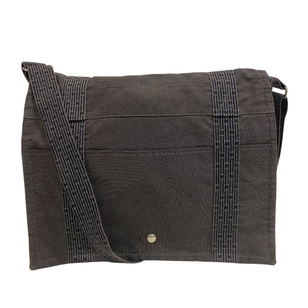 エルメス HERMES ショルダーバッグ エールライン バサスMM グレー