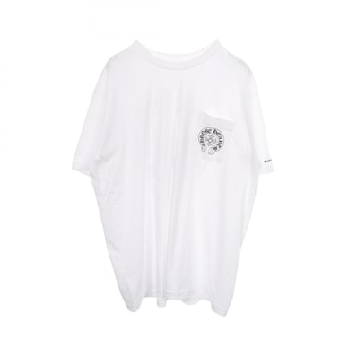 Chrome Hearts Horseshoe Logo Pocket T-Shirt "White"
