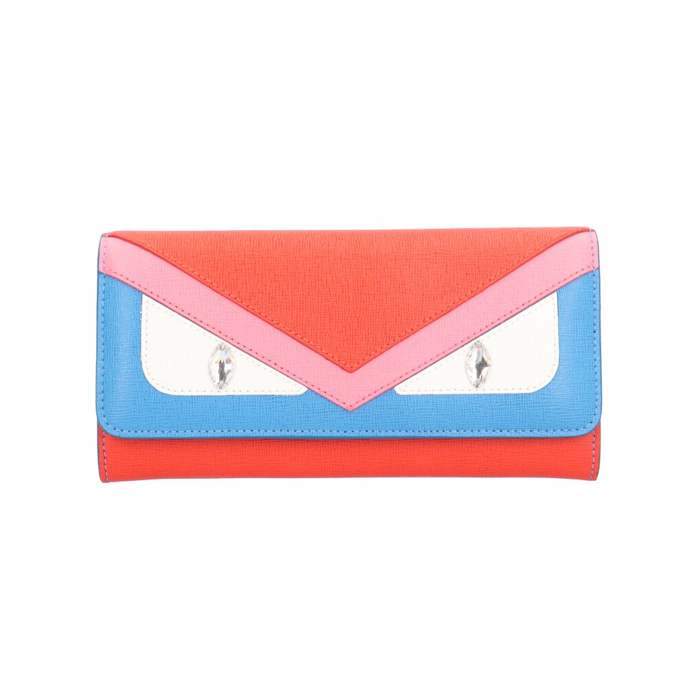 フェンディ モンスター 長財布 レザー 8M0251 レディース FENDI 中古