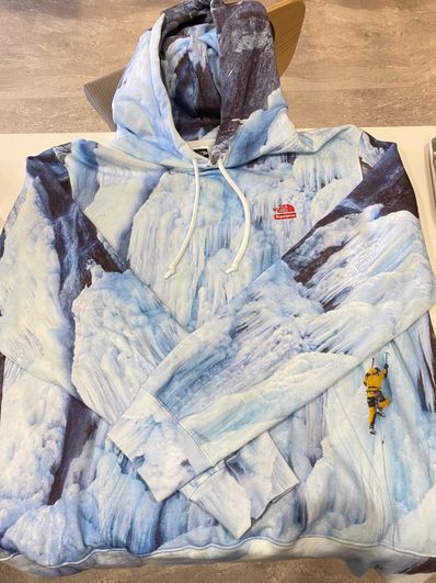Supreme x The North Face Ice Climb Hooded Sweatshirt "Multi"