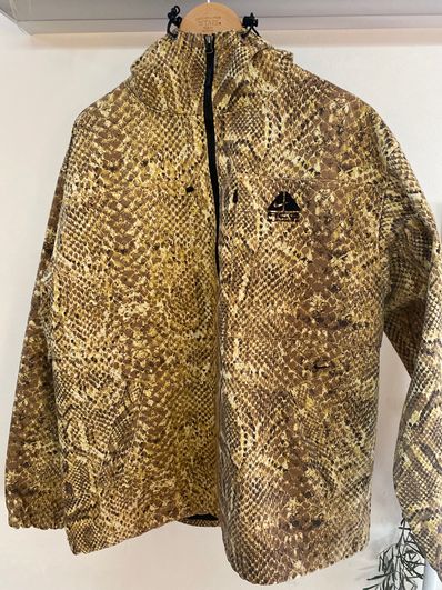 Supreme Nike ACG Denim Pullover "Gold Snakeskin"