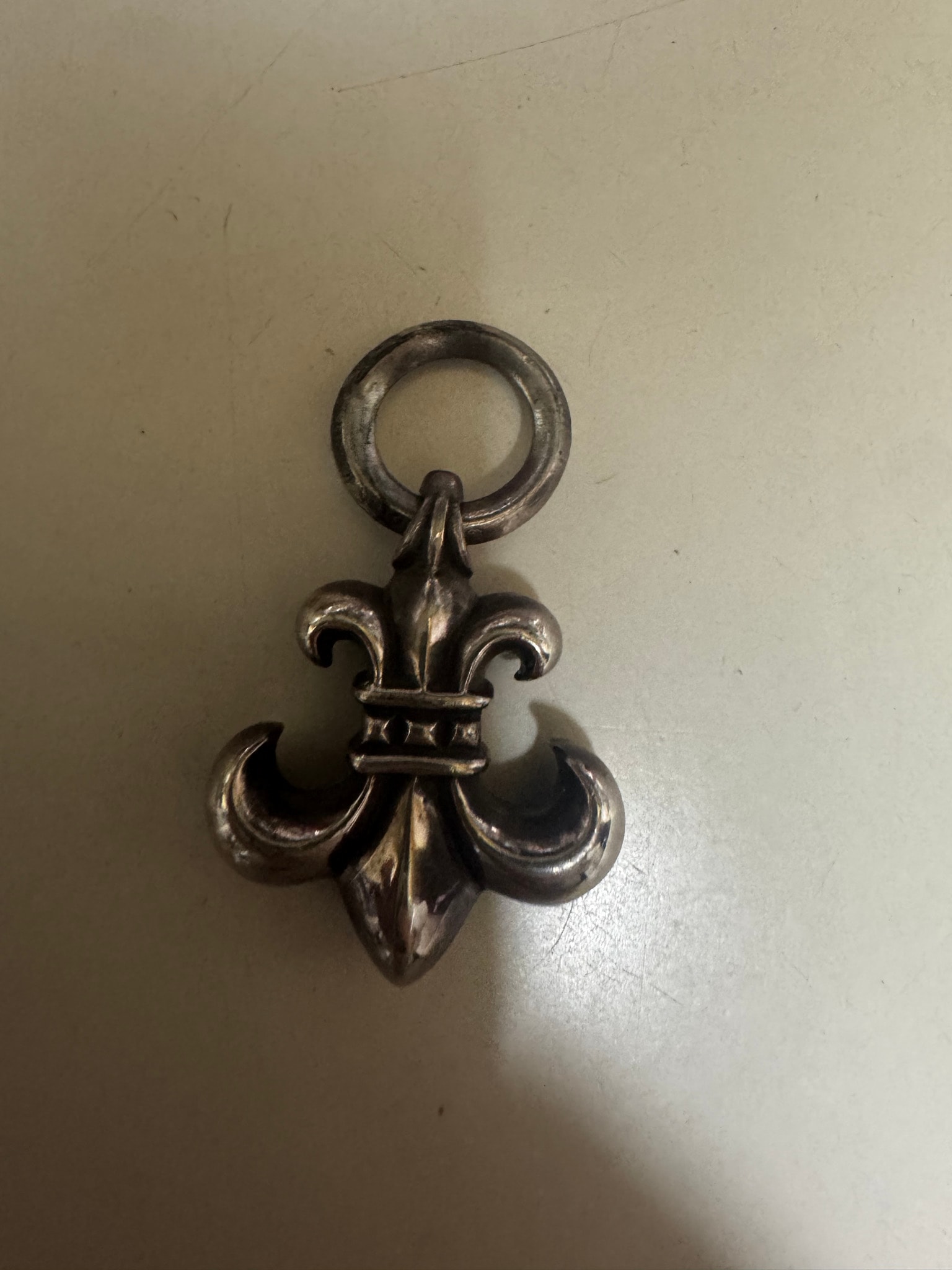 Chrome Hearts BS Fleur Pendant "Silver"