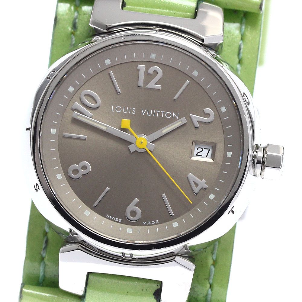 ★保 ルイ・ヴィトン タンブール デイト Q1212 レディース 【中古】