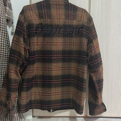 Supreme Lined Flannel Snap Shirt "Black"