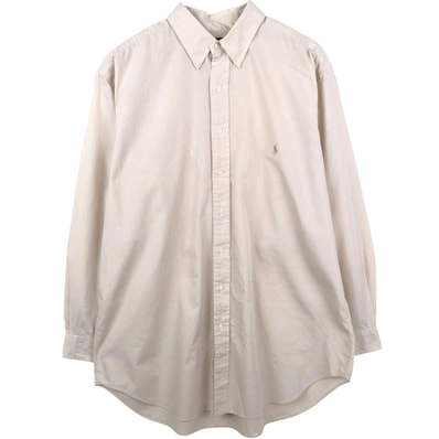 古着 ラルフローレン Ralph Lauren 長袖 ボタンダウンチェックシャツ メンズXL相当/eaa661007