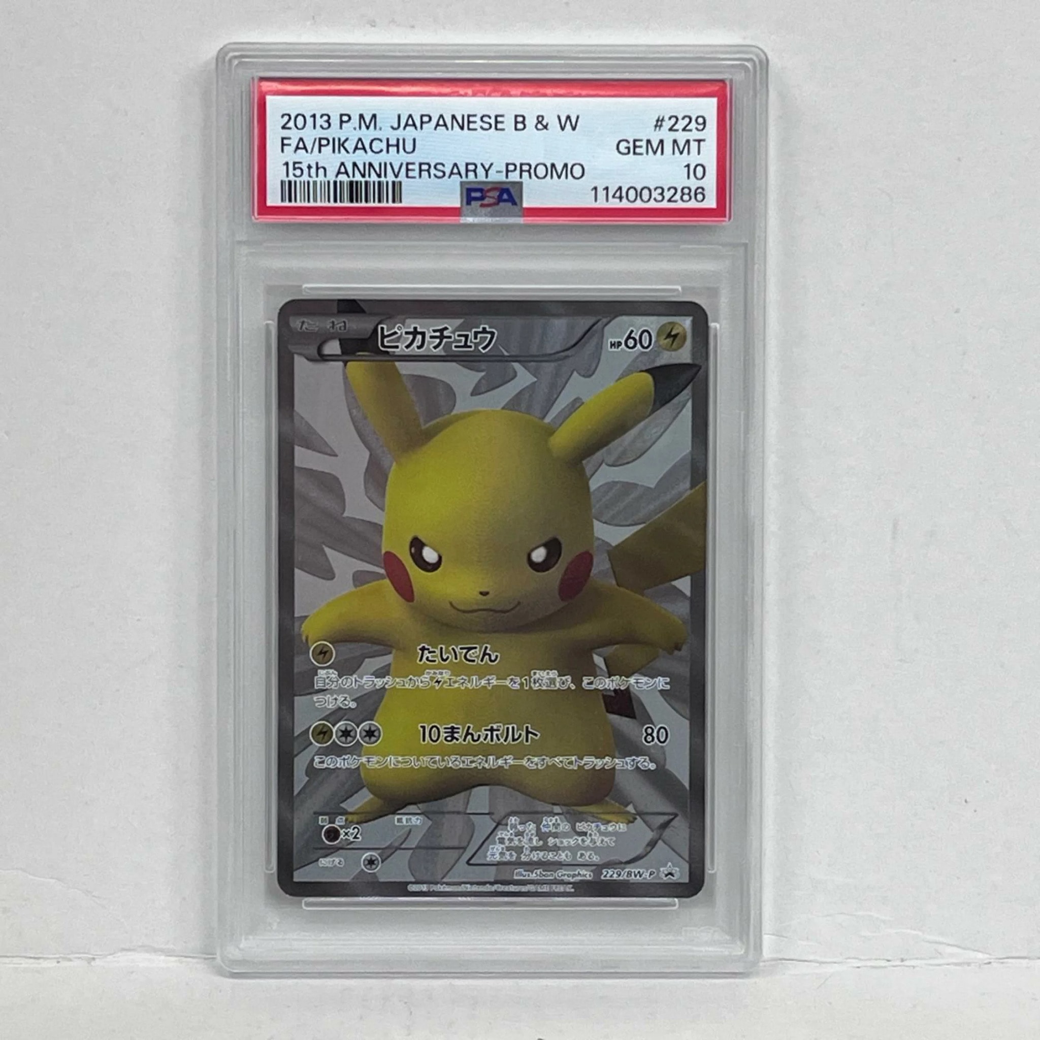 ピカチュウ P [BW-P 229/BW-P](プロモーションカード「ポケモン