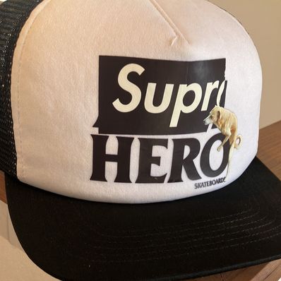 Supreme / ANTIHERO Mesh Back 5-Panel "Black"