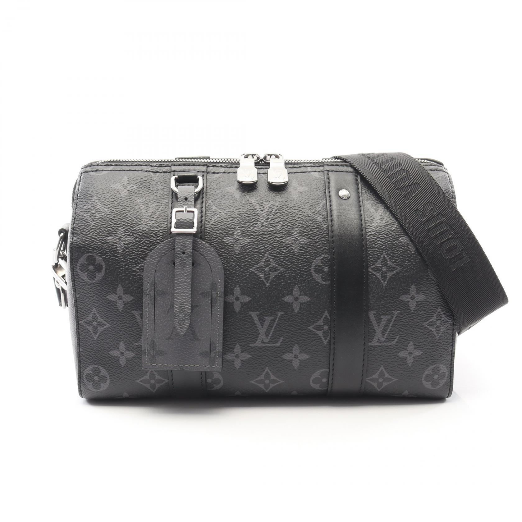 Louis Vuitton City Keepall Monogram Eclipse and Monogram Eclipse Reverse