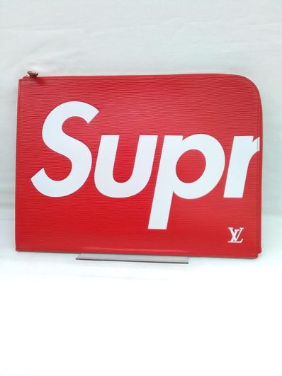 Supreme / Louis Vuitton Pochette Jour GM "Red"