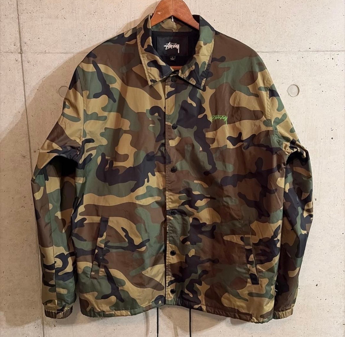Stussy Camo Cruize Coach Jacket "Camo"