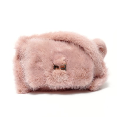 フェンディ FENDI ラビットファー ショルダーバッグ【中古】