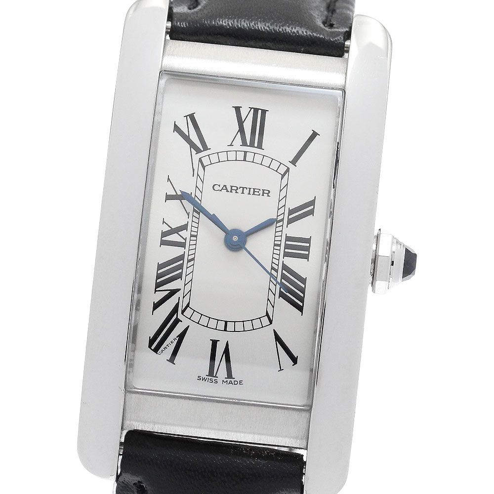 ☆良品 カルティエ タンクアメリカンMM WSTA0017 ボーイズ 【中古】