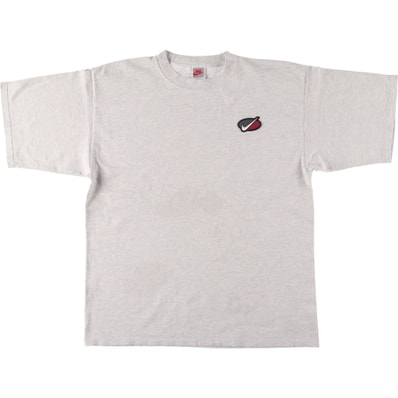 古着 90年代 ナイキ NIKE 銀タグ ワンポイントロゴTシャツ USA製 メンズL相当 ヴィンテージ/eaa557906