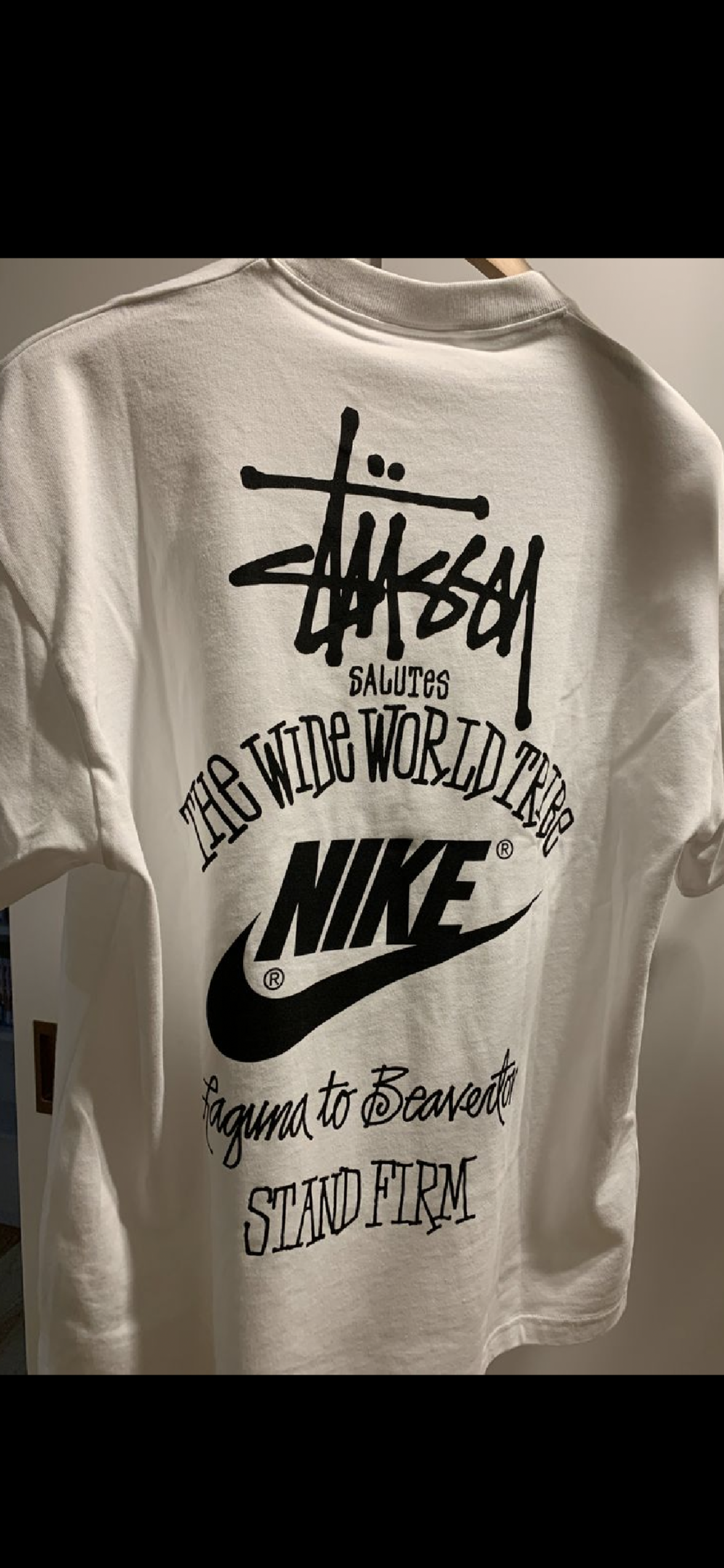 Stussy x Nike Men's T-Shirt "White"