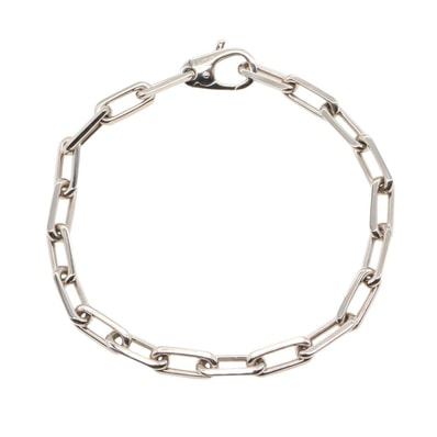 カルティエ CARTIER サントスドゥカルティエ ブレスレット ブレスレット アクセサリー K18WG(ホワイトゴールド) レディース シルバー系 【中古】