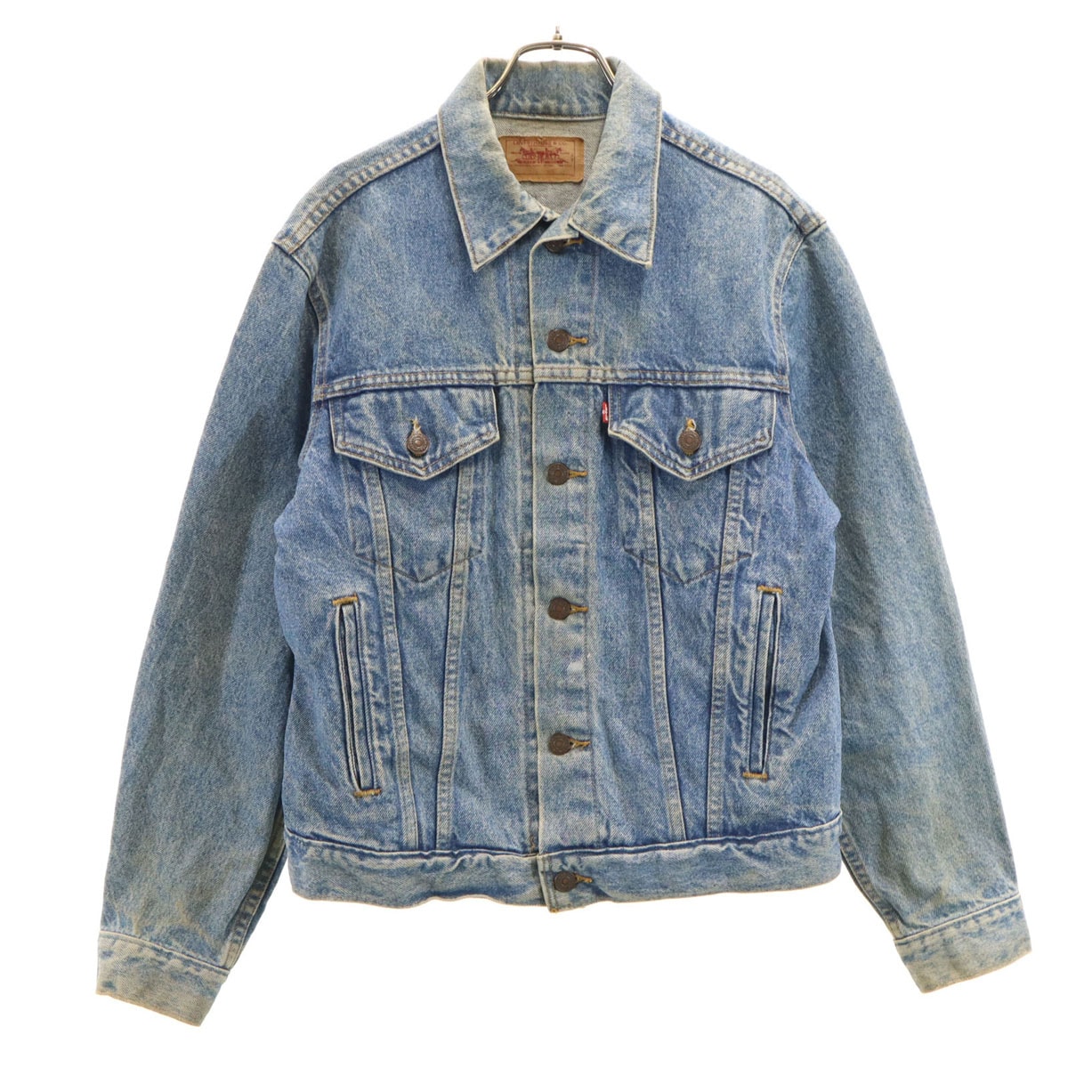 Levi's リーバイス 80s 70506-0214 USA製 ヴィンテージ デニムジャケット 40 ウォッシュブルー ジージャン トラッカー