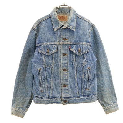 Levi's リーバイス 80s 70506-0214 USA製 ヴィンテージ デニムジャケット 40 ウォッシュブルー ジージャン トラッカー