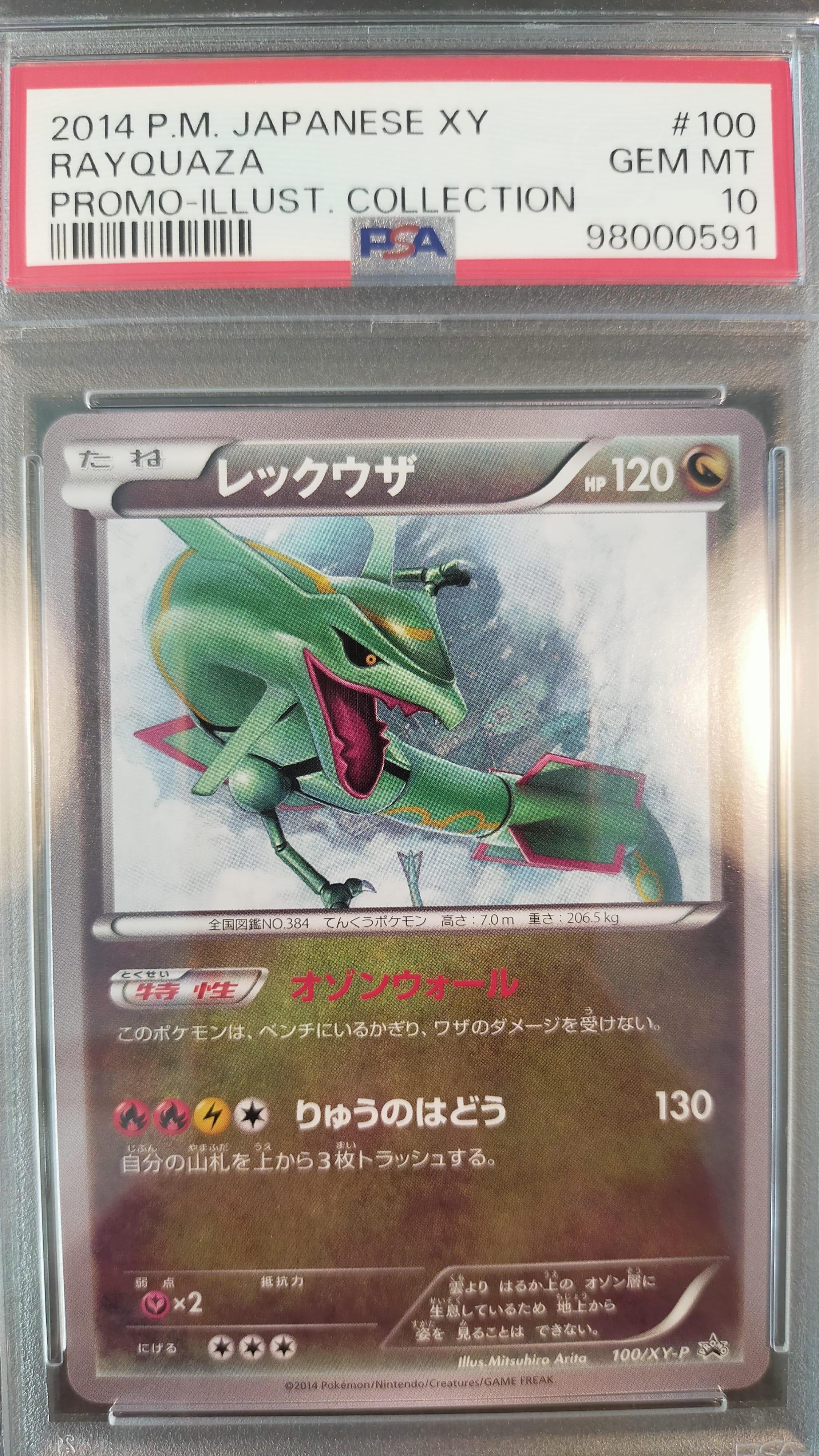 レックウザ イラストコレクション: プロモ[XY-P 100/XY-P](プロモーションカード「XY-P」)