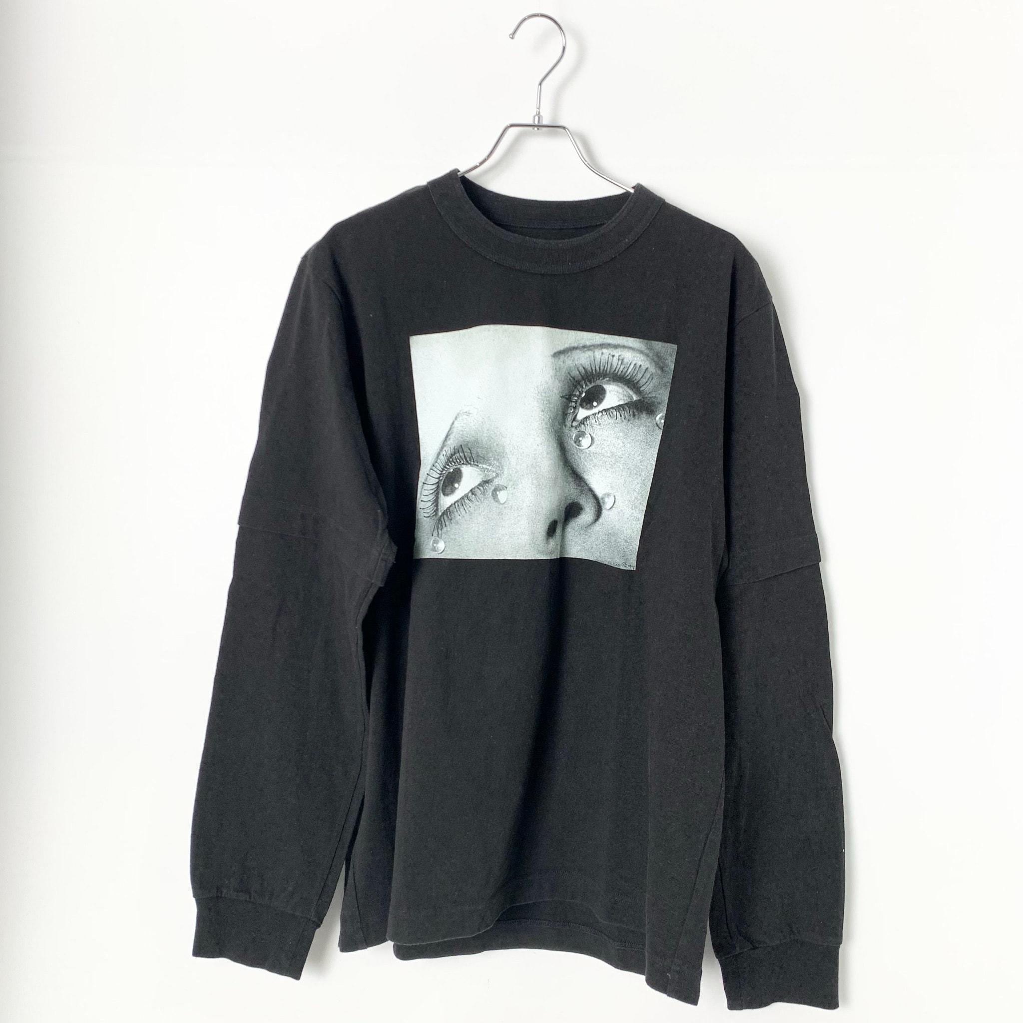 sacai Man Ray Print L/S T-Shirt "Black"