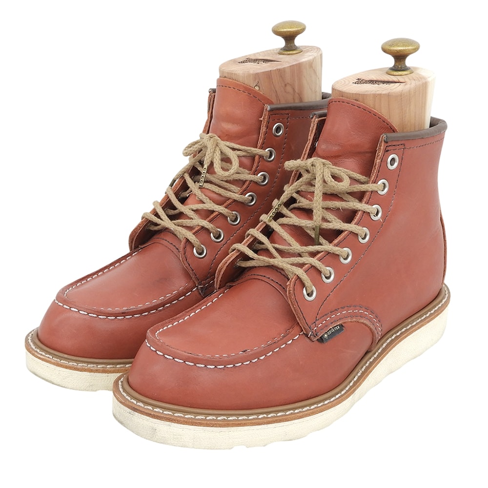 レッドウィング 美品 6 CLASSIC MOC GORE TEX ブーツ シューズ メンズ オロラセット 6D 8864 6D