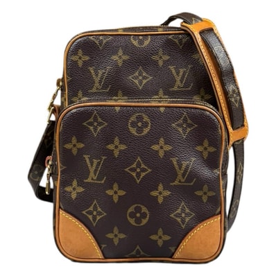 ルイヴィトン アマゾン モノグラム ショルダーバッグ モノグラムキャンバス M45236 ブラウン レディース LOUIS VUITTON 中古