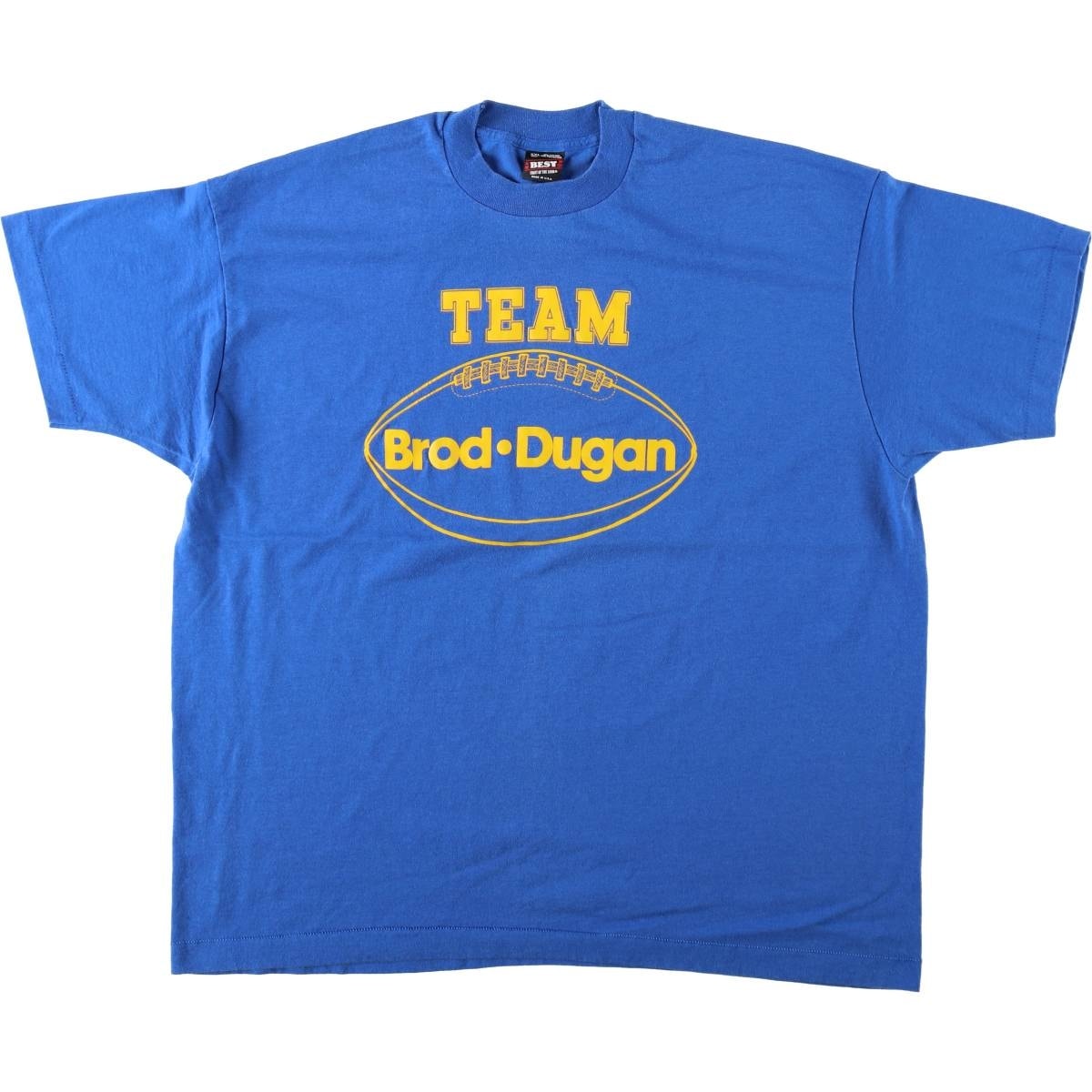古着 90年代 フルーツオブザルーム FRUIT OF THE LOOM Brod Dugan アドバタイジングTシャツ USA製 メンズXXL相当 ヴィンテージ/eaa647786