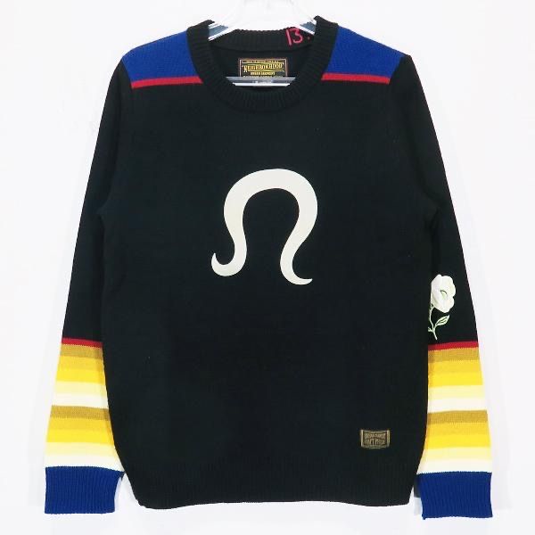 NEIGHBORHOOD ネイバーフッド 11AW Ωクルーネックニット