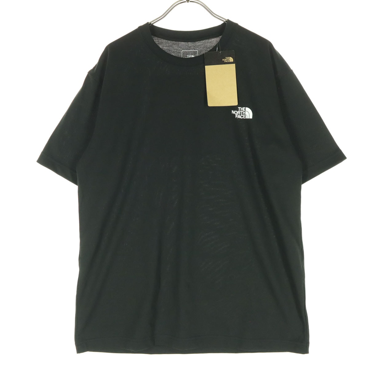 未使用 THE NORTH FACE ザノースフェイス ワンポイントロゴ 半袖 Tシャツ L ブラック NT32349