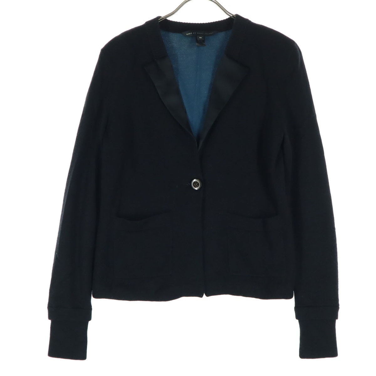 MARC BY MARC JACOBS マークバイマークジェイコブス 長袖 ニット ジャケット XS ブラック