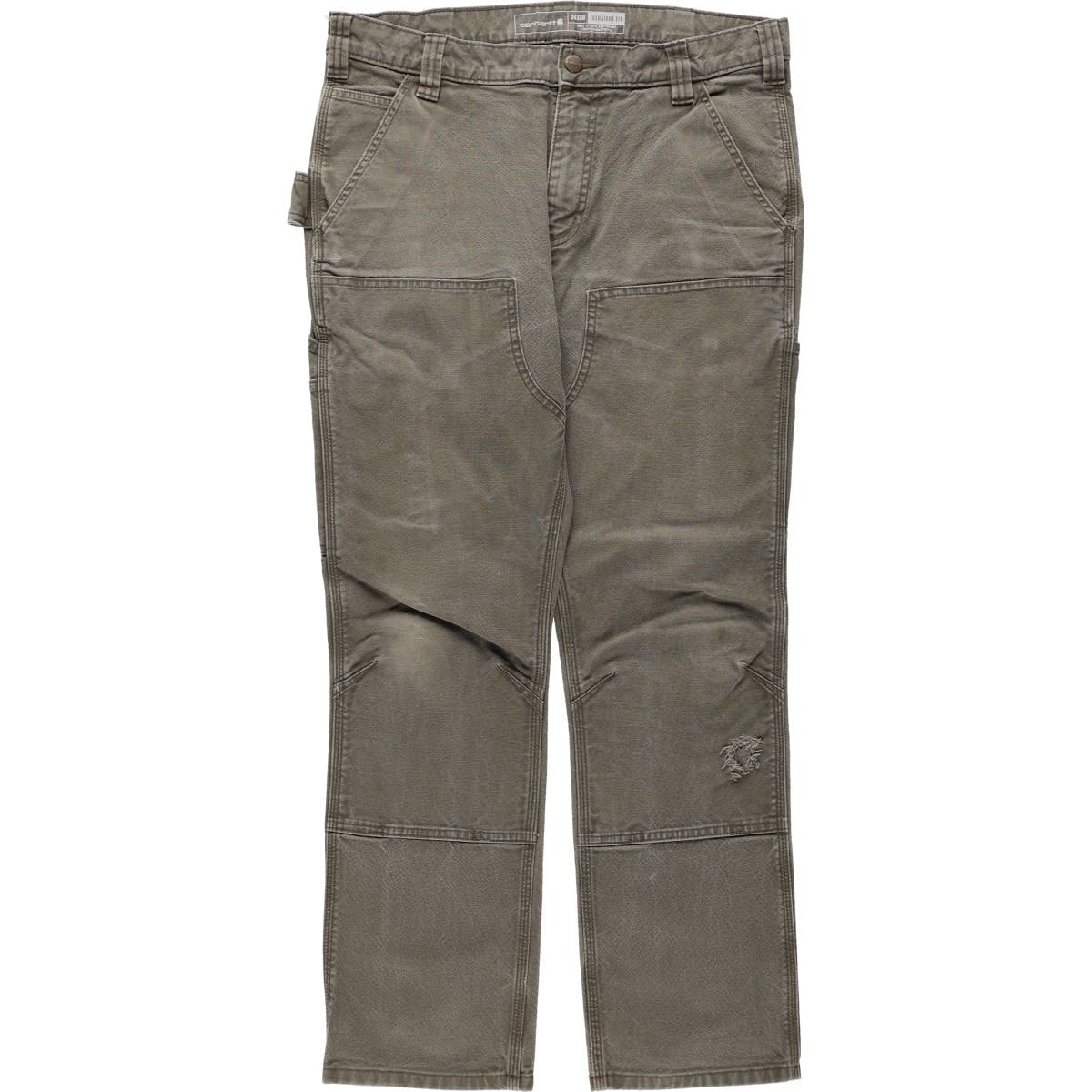 古着 カーハート Carhartt STRAIGHT FIT ダブルニー ダックペインターパンツ メンズw35相当/eaa677856