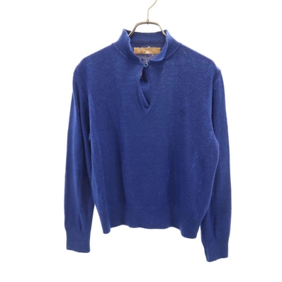 Christian Dior SPORTS クリスチャンディオールスポーツ 80s 90s オールド 長袖 ニット M 青紺系 セーター
