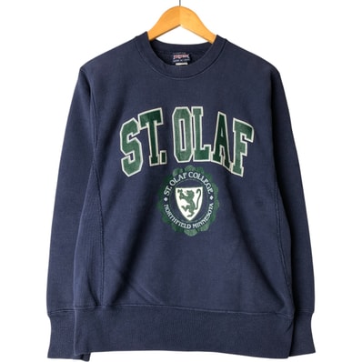 古着 ジャンスポーツ JANSPORT カレッジスウェットシャツ トレーナー USA製 メンズXL相当 ヴィンテージ/eaa593039