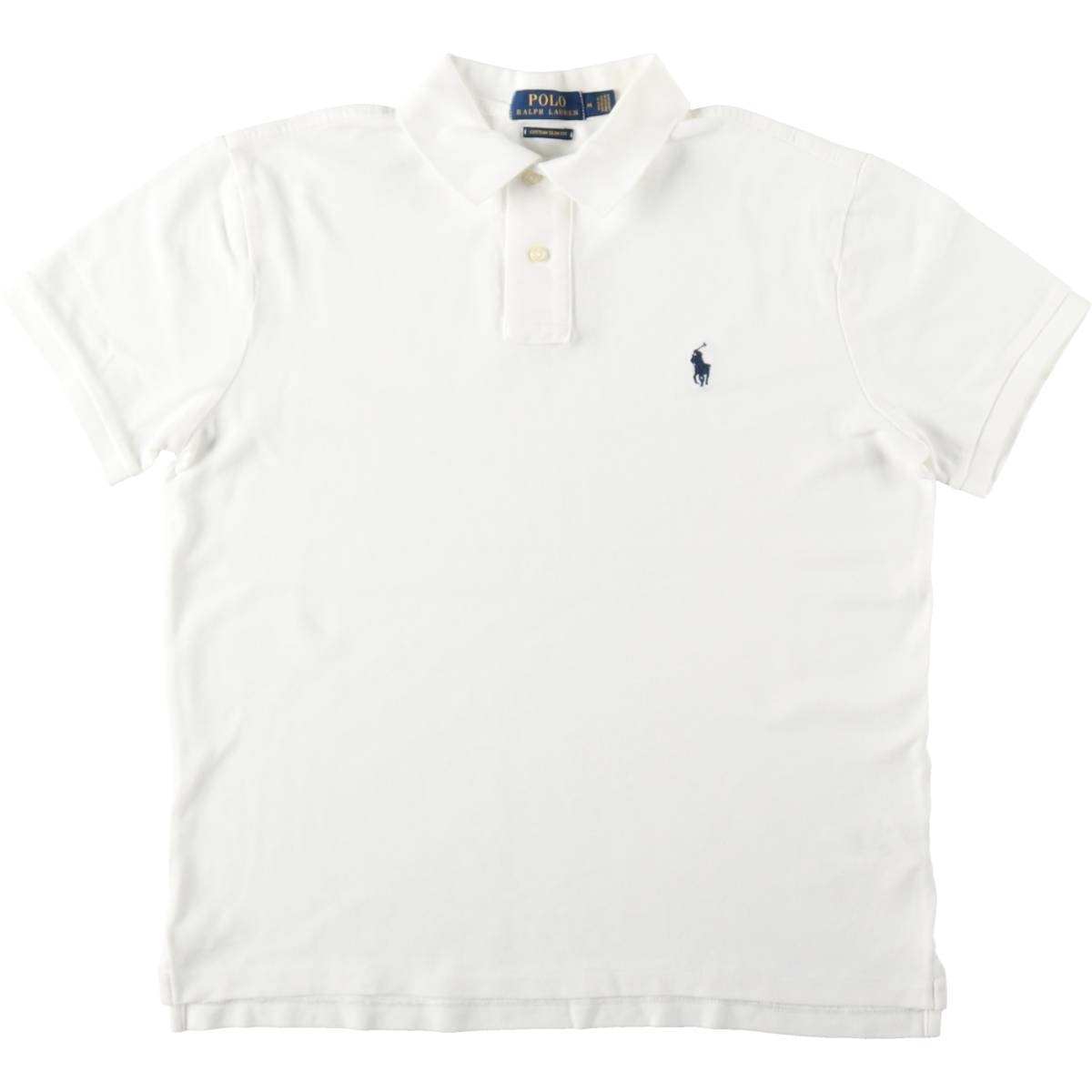 古着 ラルフローレン Ralph Lauren POLO RALPH LAUREN CUSTOM FIT 半袖 ポロシャツ メンズM相当/eaa620759