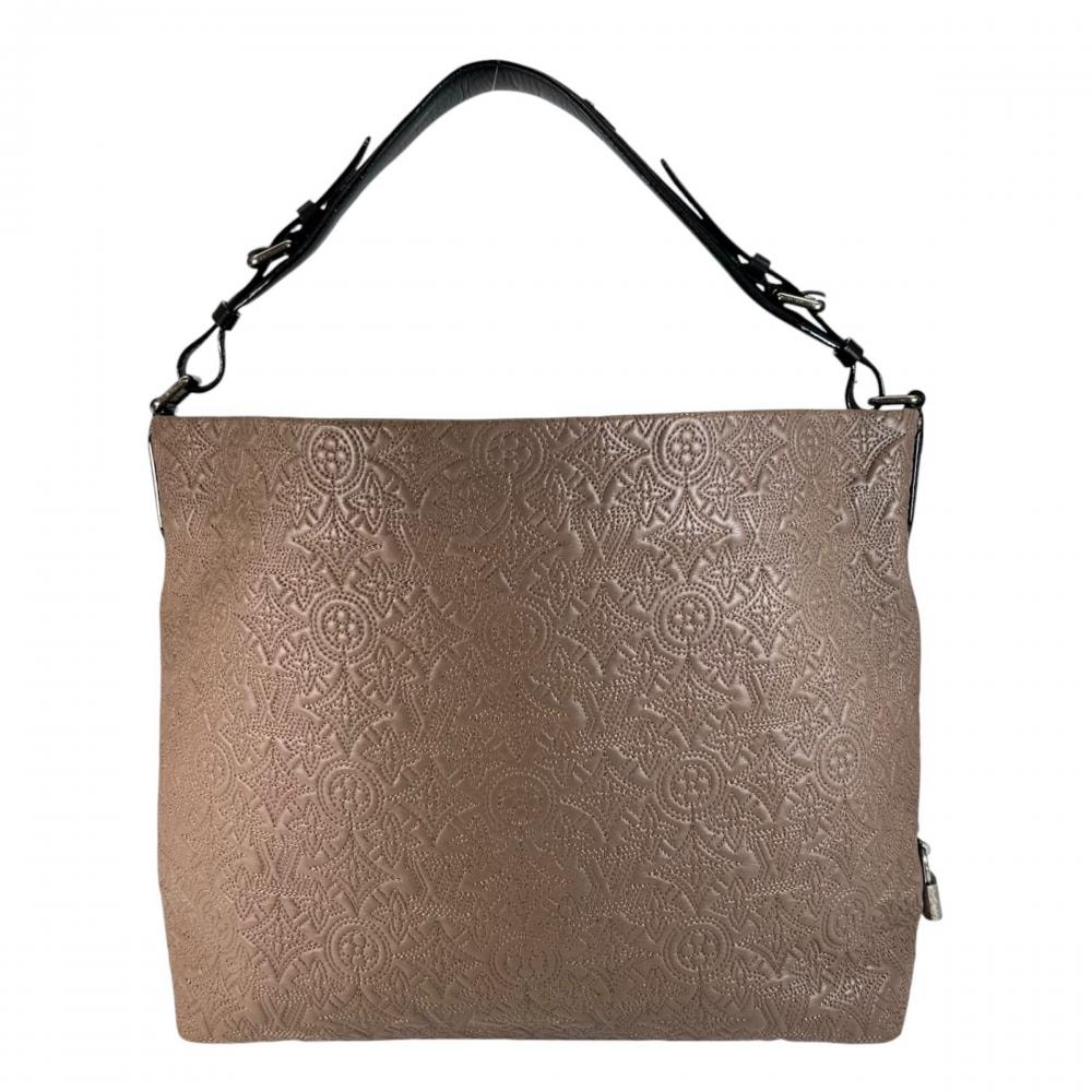 LOUIS VUITTON ルイヴィトン トートバッグ アンティア ホーボーPM モノグラム 肩掛け M93833 ラムスキン ブラウン 茶 シルバー金具 レディース【中古品】