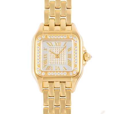 CARTIER カルティエ 保証書2025年 パンテール ドゥ カルティエ スモールモデル WJPN0080 K18YG【中古】