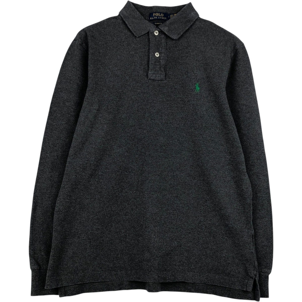 古着 ラルフローレン Ralph Lauren POLO RALPH LAUREN CLASSIC FIT 長袖 ポロシャツ メンズM相当/eaa630567