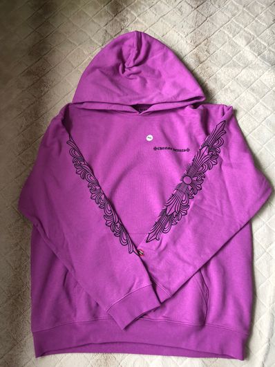 Chrome Hearts Matty Boy Spider Web Hoodie "Purple"