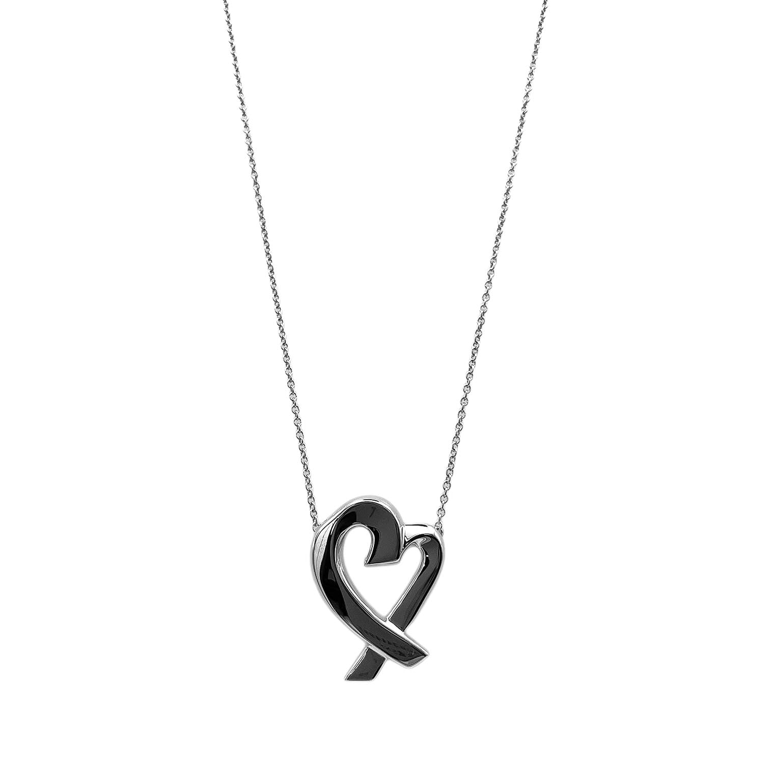 TIFFANY&Co. ティファニー ラージ ラビングハート ネックレス
SV925 シルバー 新品仕上済 レディース
【中古】