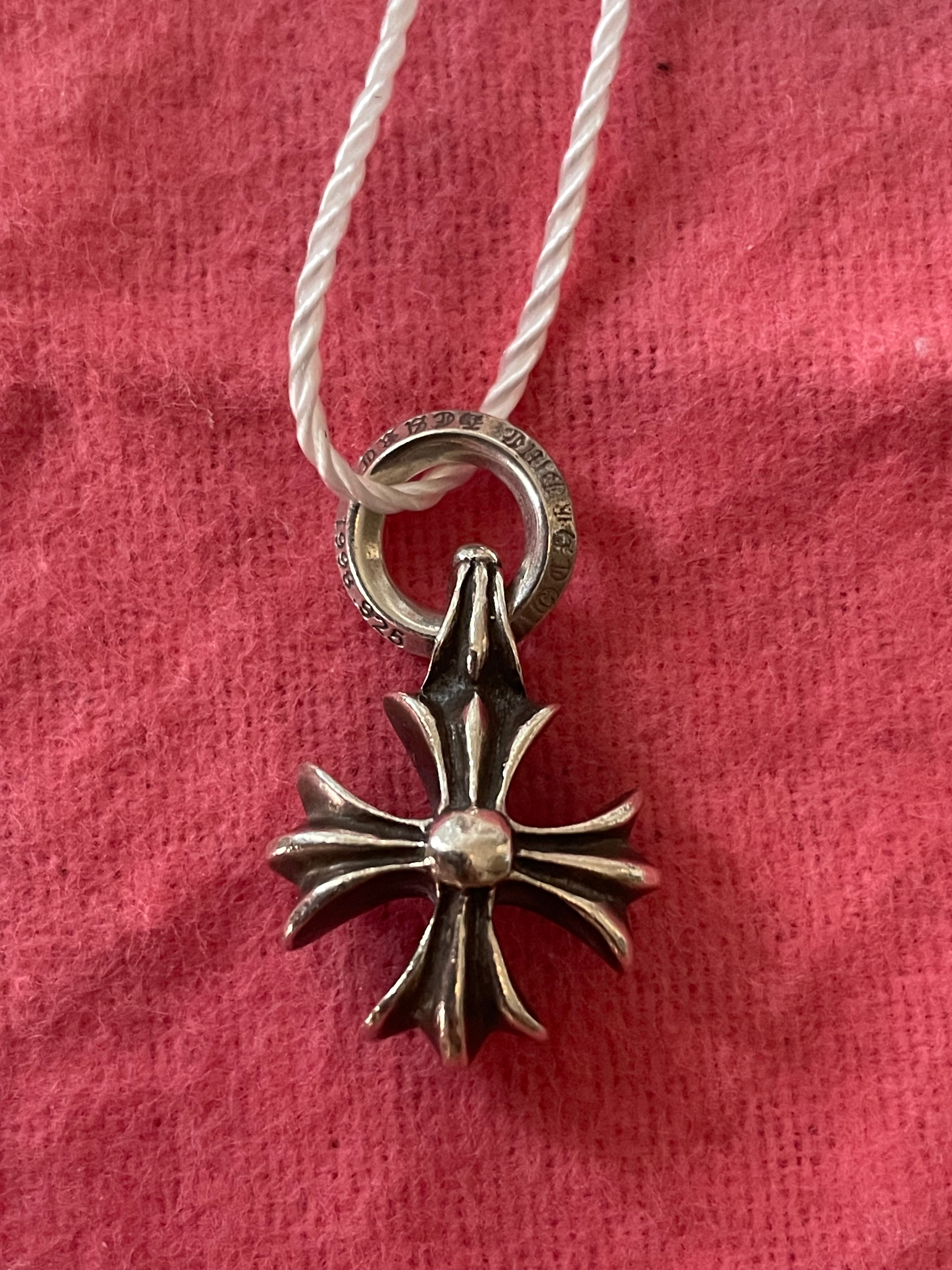 Chrome Hearts Ch Plus Charm "Silver"
