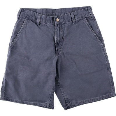 古着 00年代 カーハート Carhartt ダック地 ワークショーツ ショートパンツ メンズw31相当/eaa620623