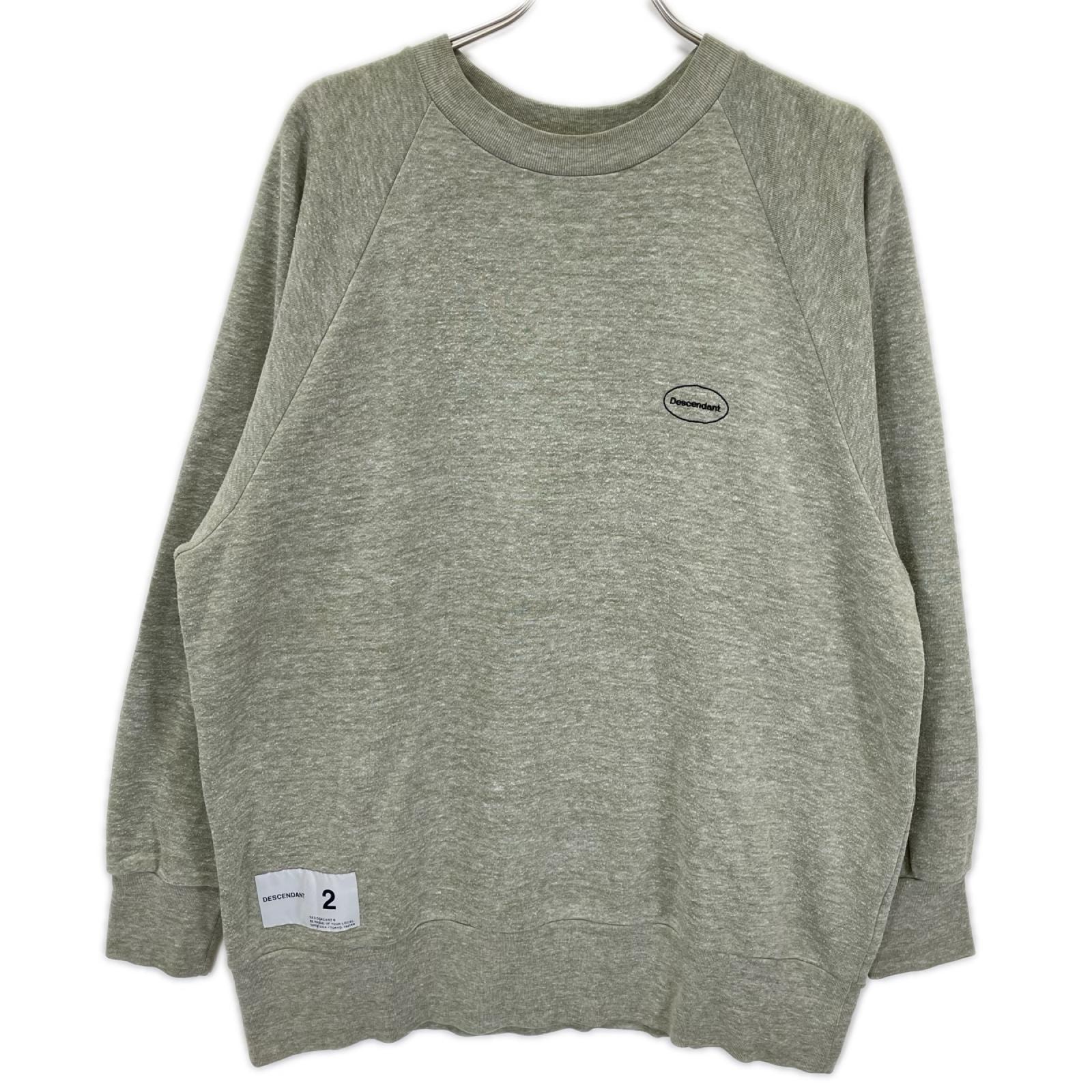 ディセンダント グリーン PECREW NECK スウェット 2