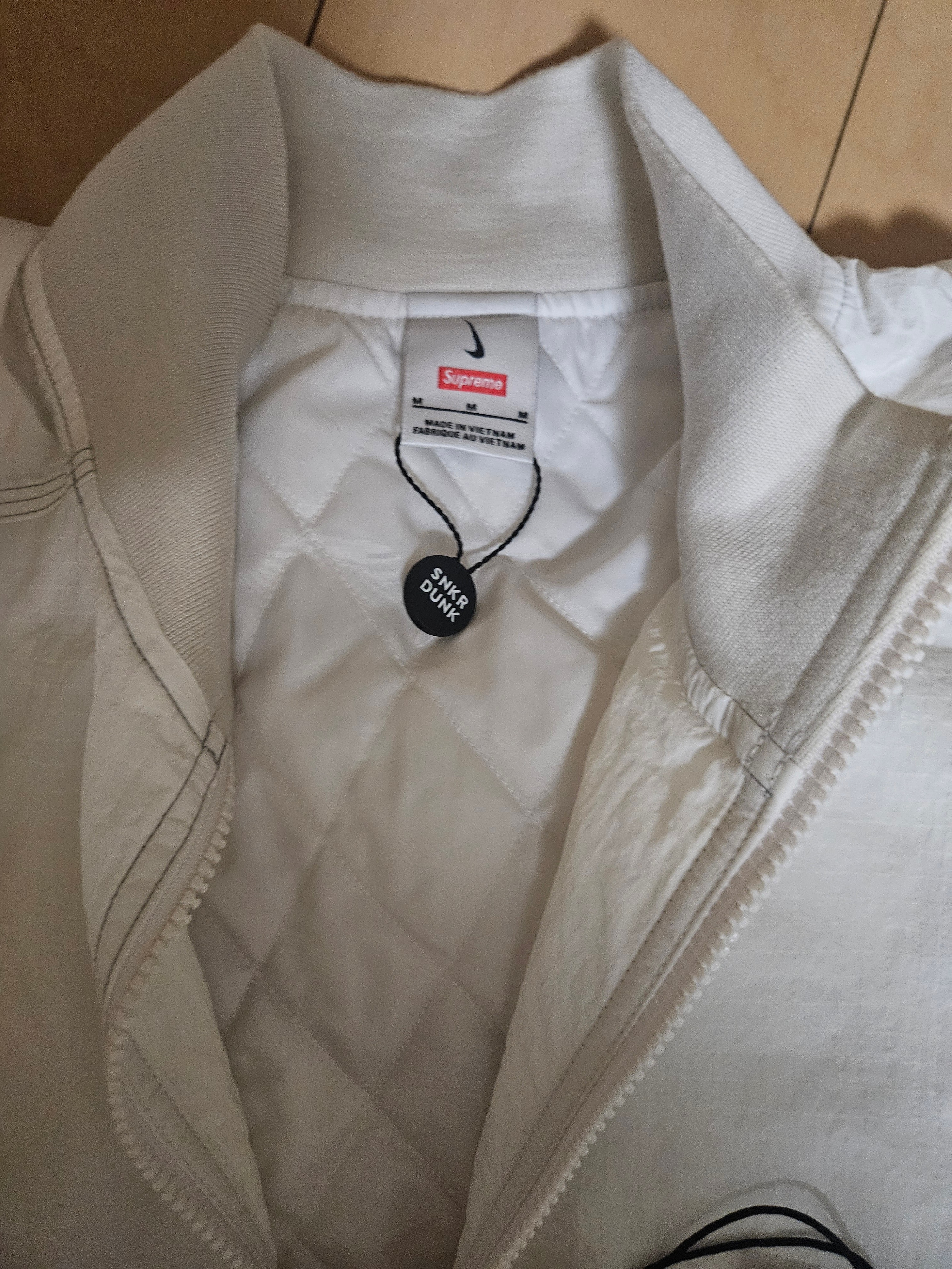 Supreme x Nike Ripstop Pullover "White"