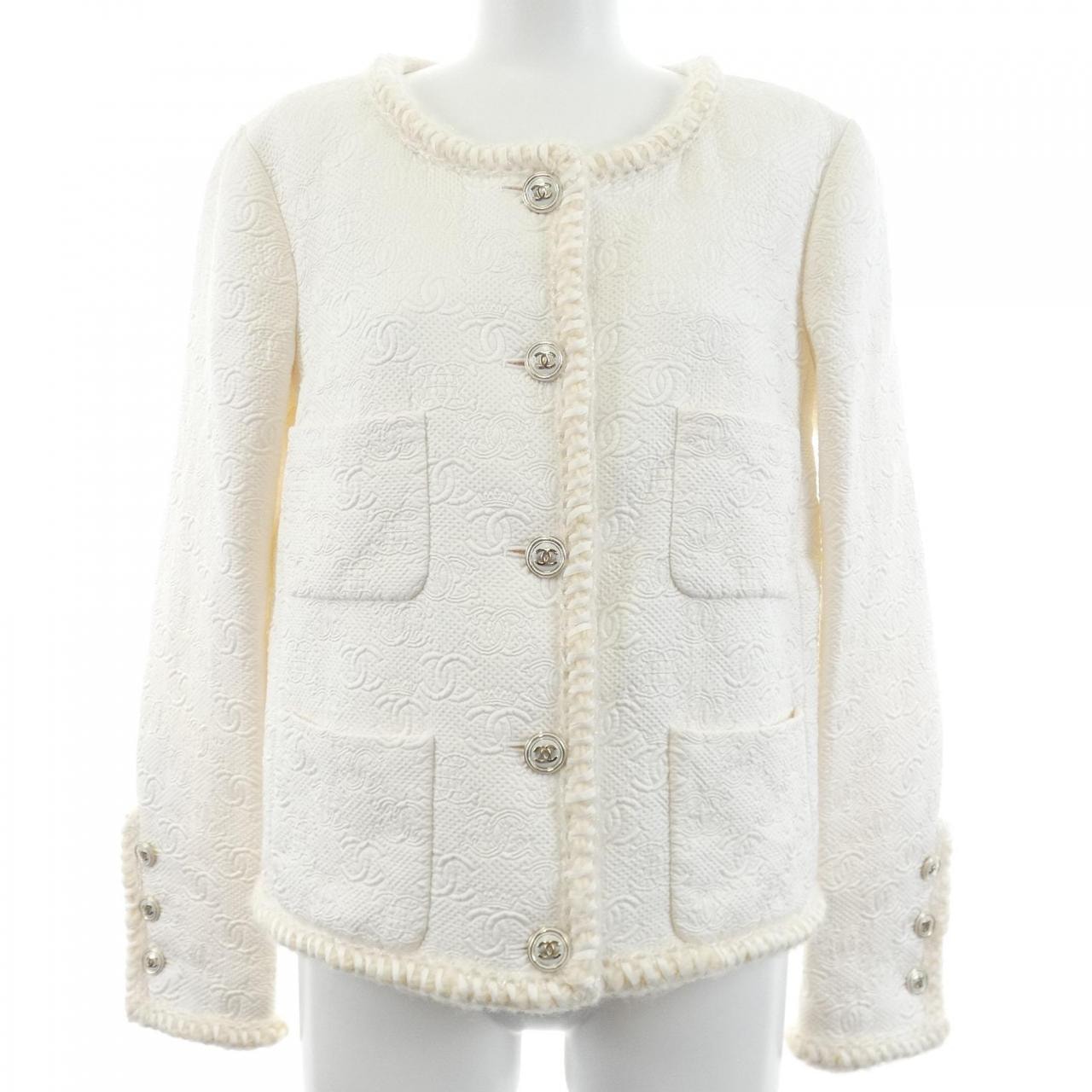 シャネル CHANEL P71059V62263 21A ノーカラージャケット
