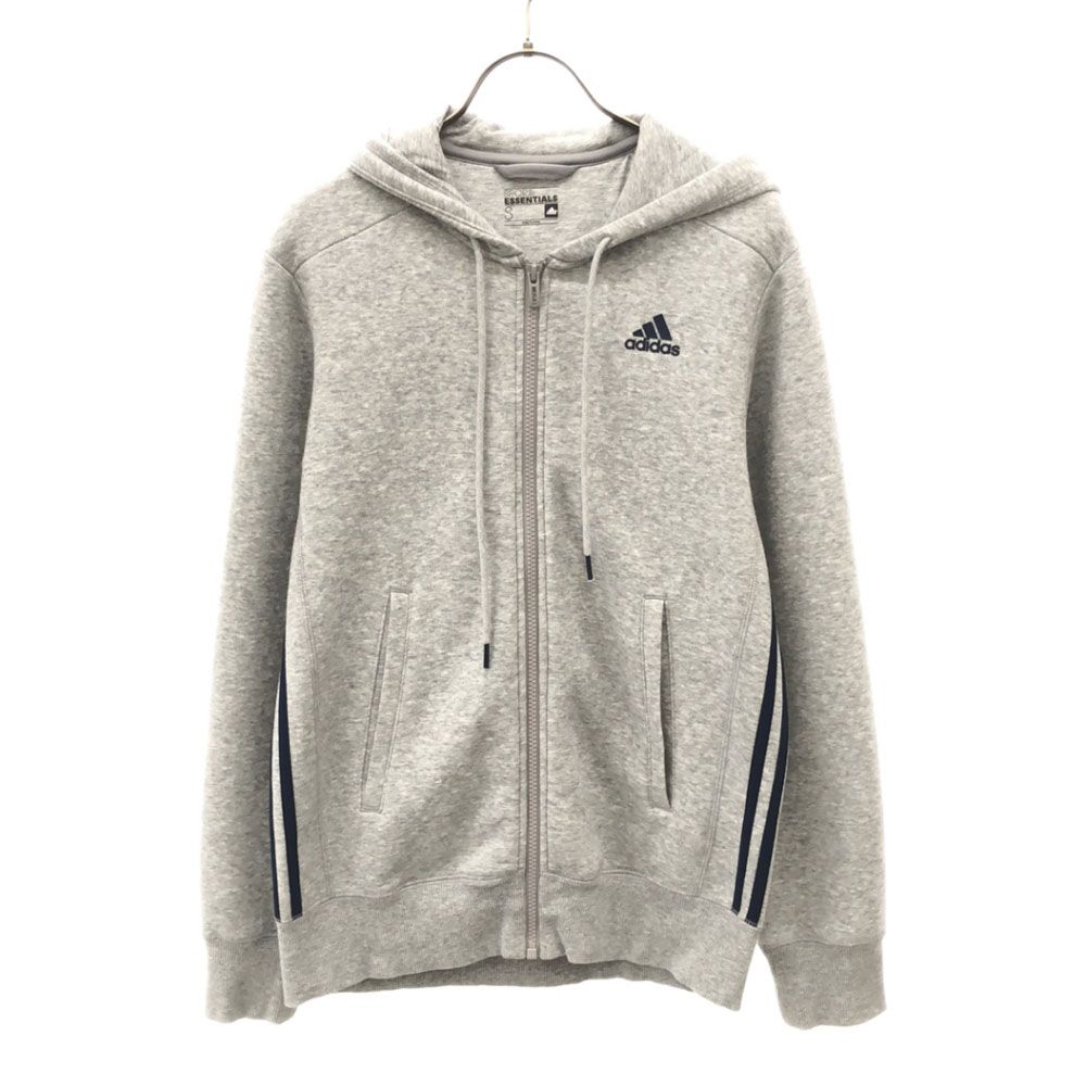 adidas 長袖 スウェット ジップパーカー