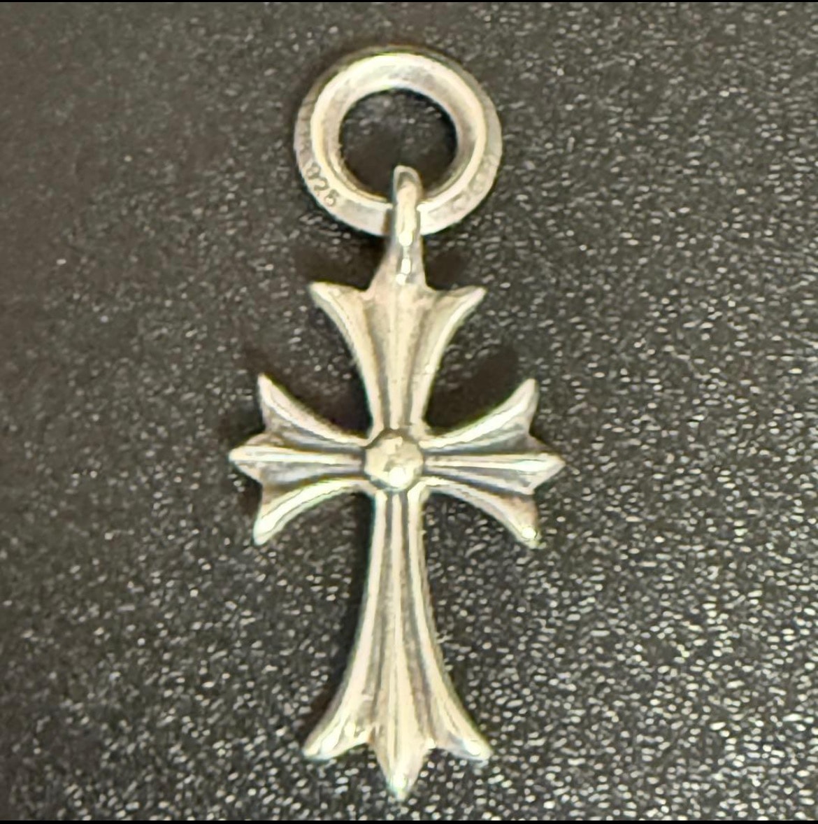 Chrome Hearts Tiny CH Cross Charm "Silver"