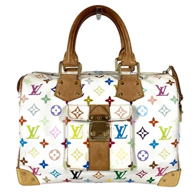Louis Vuitton Speedy 30 Monogram Multicolor "Blanc"